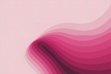 A gradient of pink hues