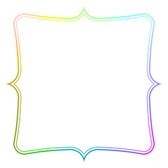 ホログラム箔_フレーム_四角