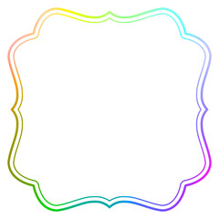 ホログラム箔_フレーム_四角