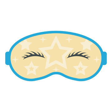 recommend clip art: Sleep Mask Illustration