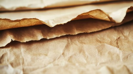 Soft Focus Aged Paper Textures with Gentle Lighting