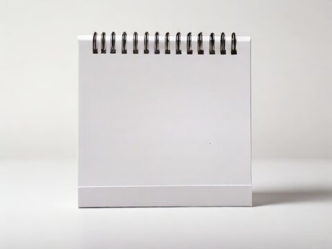 A clean and organized flip calendar mockup showing the current month.	