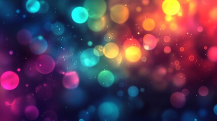 Soft Glowing Lights with Subtle Gradient Tones