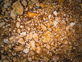 Rocky natural background.