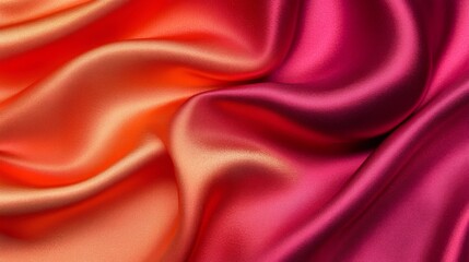 Obraz premium Soft Silk Fabric with Gradient Tones and Diffused Lighting