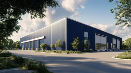 Industrial Storage Hangar