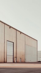 Obraz premium Industrial Hangar.