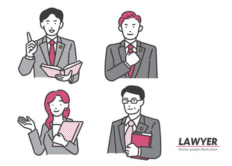 弁護士事務所の人
