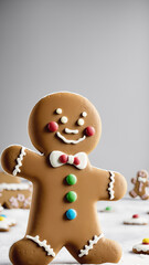 Obraz premium gingerbread man 