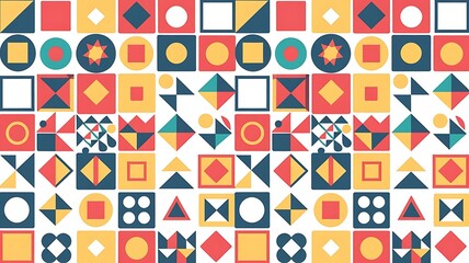 Abstract seamless pattern, vector illustration