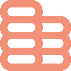 Coin icon logo design