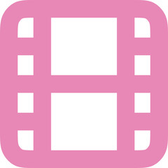 Film icon logo design