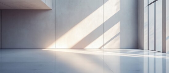 Fototapeta premium Sunlight in a Modern Interior