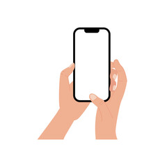 hand holding smart phone