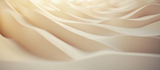 Fototapeta premium Nature's Soft, Wavy Light and Texture