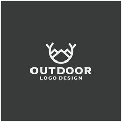Outdoor logo design