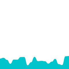 blue background with waves