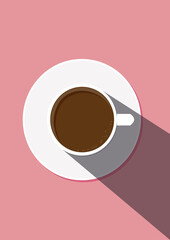 Cup of coffee illustration