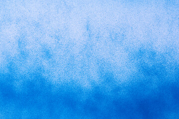 スプレー塗料で塗られた青色の背景