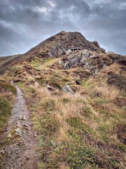 path in the mountains