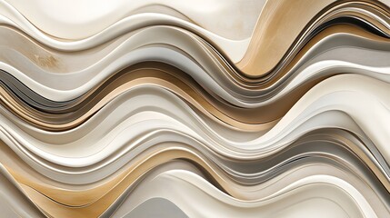 Calming Rhythms represented by smooth, swirling patterns in soothing earth tones, promoting a relaxing visual experience