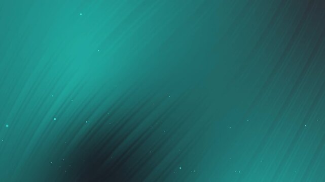 Teal background with diagonal lines and small white dots. Modern design element for technology, abstract art, or digital backgrounds.