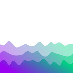 abstract background with waves