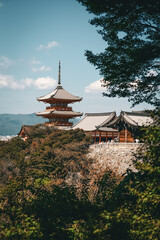 temple Kyomizu-Dera , Kyoto , Japon 