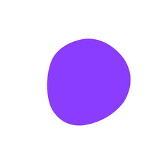 blue and white circle