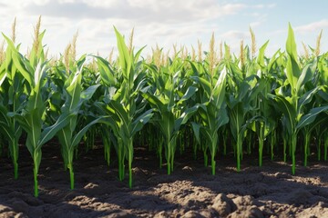 Obraz premium Corn field Corn field