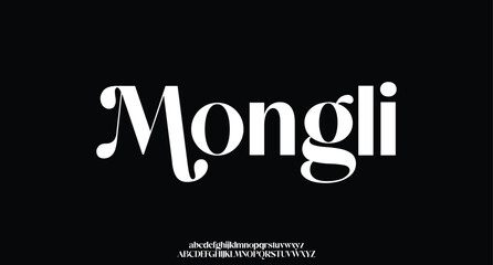 Elegant alphabet letters font and number. Typography luxury classic lettering serif fonts decorative for logo wedding vintage retro concept. vector illustration
