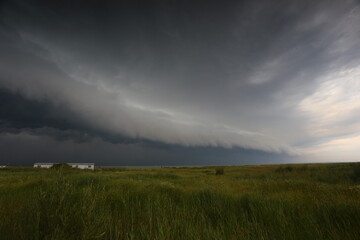 Bad weather in Inner Mongolia, China