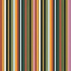Obraz premium Seamless pattern with motley stripes. All elements of composition located on separate layers and can be easy editable