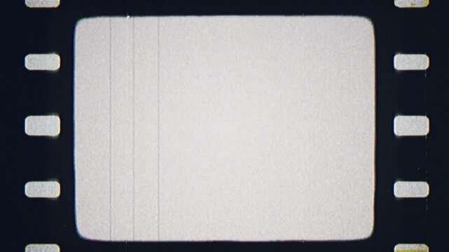 Old Film Frame, Classic Film Frame with Light Leaks, Film Effect.