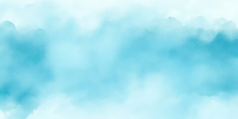 Soft Blue Abstract Watercolor Texture for Background