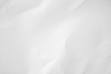 White Paper Texture background. Crumpled white paper abstract shape background with space paper for text