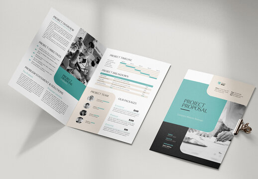 Bifold Proposal Brochure Template