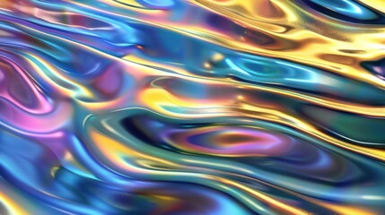 Fototapeta premium Abstract iridescent background