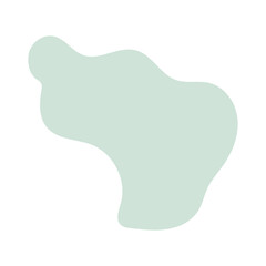 abstract blobs dull green for background