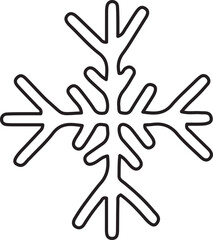 Christmas Pekin Cute Cartoon Elements Line Art White Coloring Illustration Santa Card\