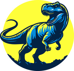 Dinosaur vector and illustration.
