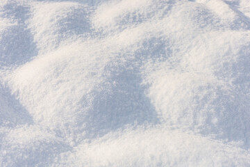 Snow surface texture background for overlay or texture design