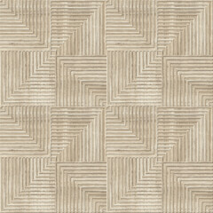 Geometric pattern, geometric decor using high-quality textures from marble, wood, cement, stone, metal, fabric. Parquet