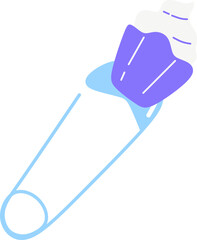 Cute Paper Clip Vector 