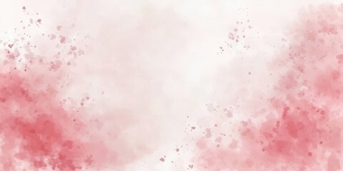 Soft Pink Watercolor Abstract Background