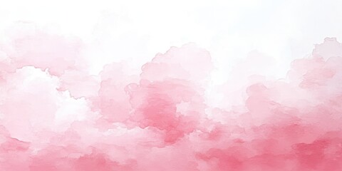 Soft Pink Watercolor Abstract Background Design