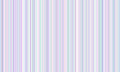 Pattern of vertical stripes, colorful thin and thick lines. Irregular stripe background, vector seamless texture. Abstract striped geometric design in bright colors.