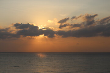 Sunrise on the Pacific Ocean in Taiwan