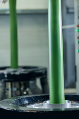 Work extruder of polyethylene, Production of plastic bags