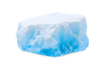 Obraz premium Iceberg Isolated on white background